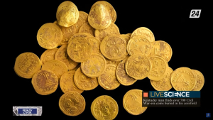 700 золотых монет времён гражданской войны откопали на кукурузном поле | Между строк