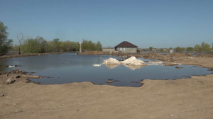 Уровень воды в реке Урал превысил опасную отметку