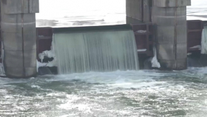 Зафиксировано интенсивное поднятие уровня воды в реке Есиль