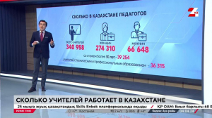 Сколько учителей работает в Казахстане