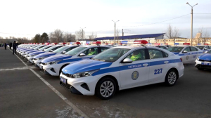 Почти 100 ключей от машин вручили патрульной полиции ЗКО