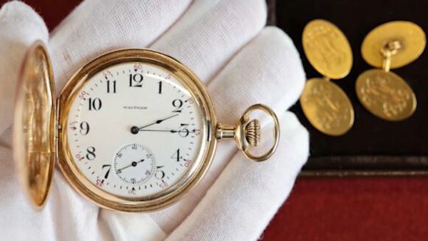 Золотые часы пассажира «Титаника» продали за $1,1 млн