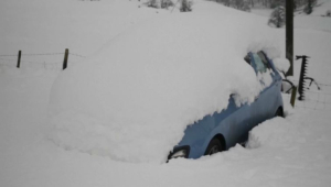 Снегопад привёл к транспортному коллапсу в Великобритании
