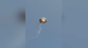 Воздушный шар загорелся во время полёта в Мексике