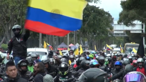 Колумбийцы протестуют против подорожания бензина