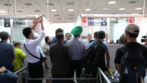 Депутаттар қазақ-өзбек шекарасындағы бекет жұмысымен танысты