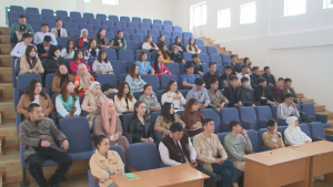 Лекция о съезде лидеров мировых и традиционных религий прошла в Туркестане