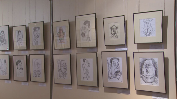 Выставка известного карикатуриста открылась в Алматы