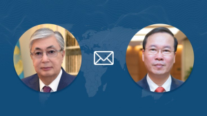 Токаев направил поздравительную телеграмму президенту Вьетнама