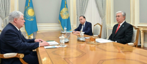 Токаев принял посла России в Казахстане Алексея Бородавкина