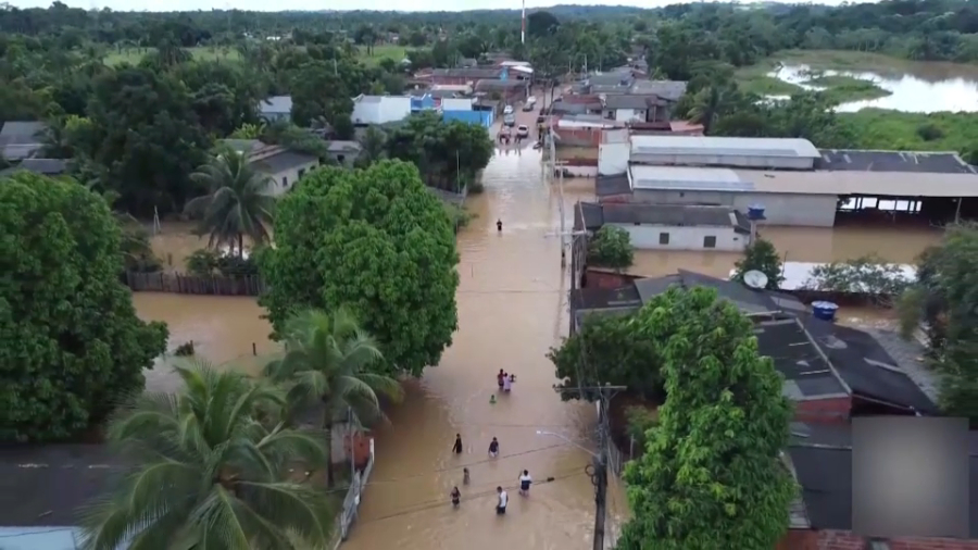 12 тысяч человек эвакуированы из-за наводнения в Бразилии