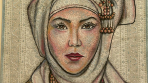Кызылординский художник превращает обычные ковры в редкие картины