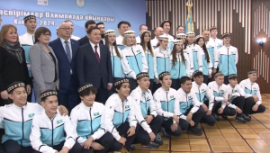 Казахстанскую сборную проводили на Олимпиаду в Канвон