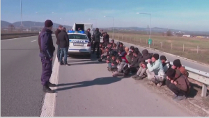 Полиция Болгарии задержала фургон с 25 мигрантами