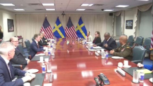 Швеция и США подпишут соглашение о военном сотрудничестве