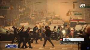 Дым от пожаров в Канаде достиг американских городов | Между строк
