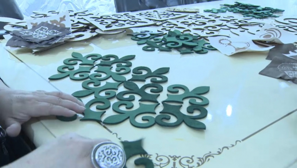 Казахский орнамент становится всё более популярным