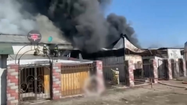Крупный пожар ликвидировали в Алматинской области