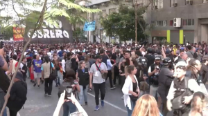 Аргентинцы вышли на акцию протеста против экономической политики нового правительства
