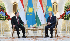 Состоялись переговоры президентов Казахстана и Таджикистана