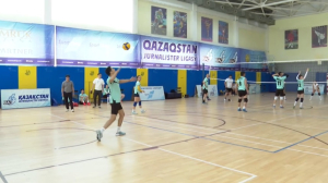 Чемпионат по волейболу среди СМИ завершился в Астане