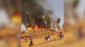 7 детей погибли из-за пожара в лагере для беженцев на востоке Конго