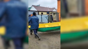 Спасательные работы начались в селе Бесколь СКО