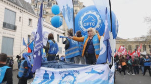 Во Франции проходит 11-й день национальной забастовки