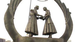 Стелу благодарности казахскому народу установили в Актобе