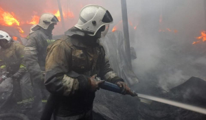 Крупный пожар ликвидировали в селе Жармуханбет Алматинской области