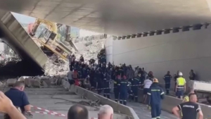 В Греции обрушился мост: два человека погибли