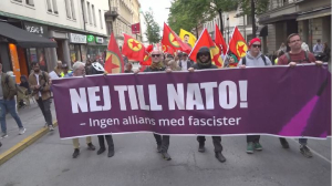 Швецияда НАТО-ға қарсы ереуіл өтті