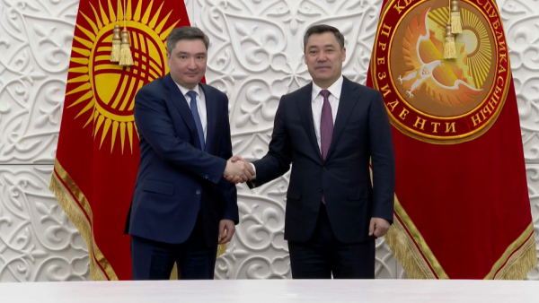 Олжас Бектенов посетил Кыргызстан с рабочим визитом