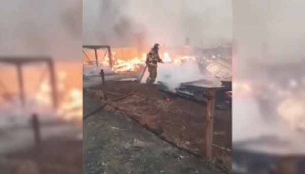 Лесные пожары охватили Иркутскую область
