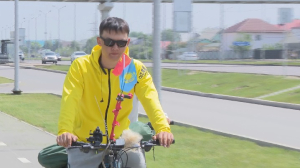 Қытайдан велосипедпен шыққан қазақ бауырларымыз Алматыға жетті