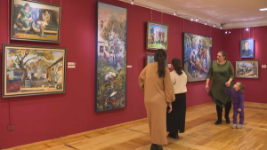 Выставка картин ĞALAM проходит в Алматы
