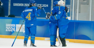 Команда Казахстана по хоккею пробилась в полуфинал Олимпийских игр