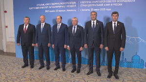 Первая встреча секретарей совбеза Центральной Азии и РФ состоялась в Алматы
