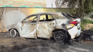В МВД прокомментировали поджог автомобиля журналиста в Атырау