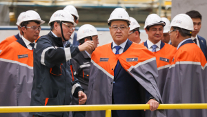 Премьер-министр посетил перерабатывающее предприятие в Актюбинской области