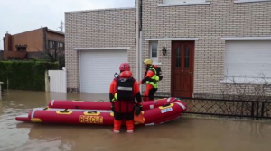 Наводнения на севере Франции оставили 1,5 тыс. жителей без электричества