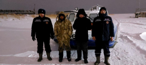Двух рыбаков спасли в новогоднюю ночь в Карагандинской области