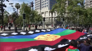 Столкновения вспыхнули во время марша коренных народов в Чили