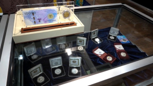 Казахстанские монеты презентовали на выставке в Берлине