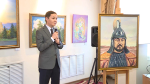 Портрет Отей батыра передали Костанайскому музею