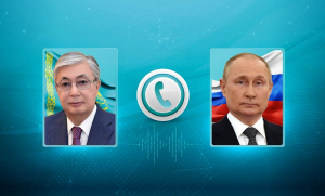 Состоялся телефонный разговор Токаева с Путиным