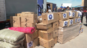 Түркістаннан 200 тонна гуманитарлық көмек жөнелтілді