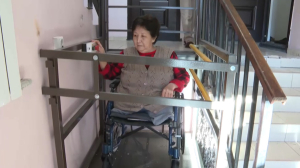 Электрические пандусы для людей с инвалидностью установили в Таразе