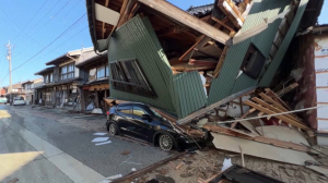 Землетрясение в Японии: почти 5,5 тысяч домов остаются без электричества