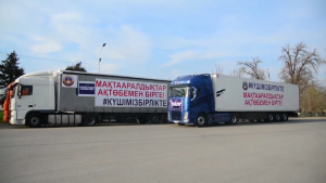Очередную партию гумпомощи отправили из Туркестанской области
